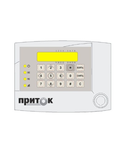 Клавиатура Сократ ППКОП в Уссурийске Дополнительное оборудование для ОПС Pintop.ru