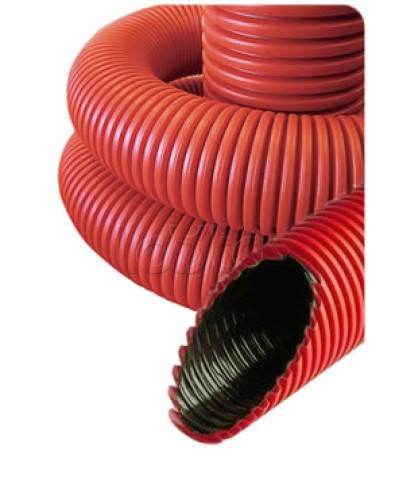 NR090 Гофрированные трубы для прокладки кабеля под землей с протяжкой D90мм (внешн.) (801090) в Уссурийске Труба гофрированная Pintop.ru