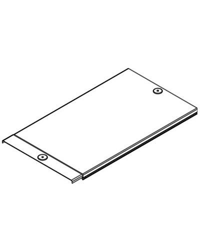 Крышка на лоток с заземлением осн. 100 L2000 DKC 35512 в Уссурийске Аксессуары для лотков Pintop.ru