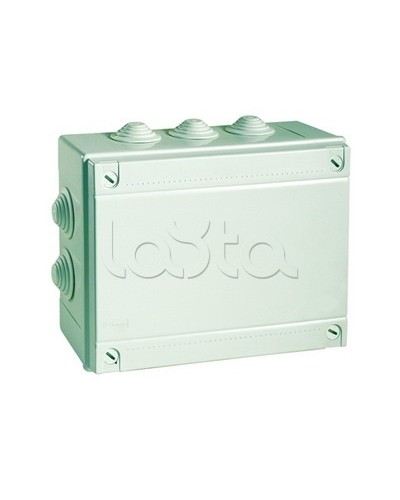 Коробка ответвительная с кабельными вводами 240х190х90 DKC (54201) в Уссурийске Распределительные коробки Pintop.ru