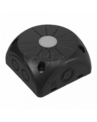 Коробка распределительная 60-0500-9005 для видеокамер двухкомпонентная безгалогенная (HF) черная 100х100х50 (20шт/кор) Промрукав в Уссурийске Распределительные коробки Pintop.ru