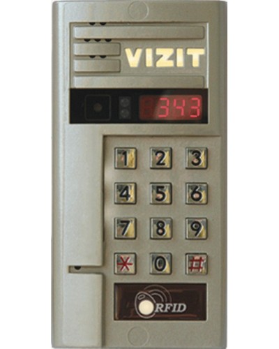 Блок вызова домофона Vizit БВД-343RCPL в Уссурийске Блоки вызова многоабонентные Pintop.ru