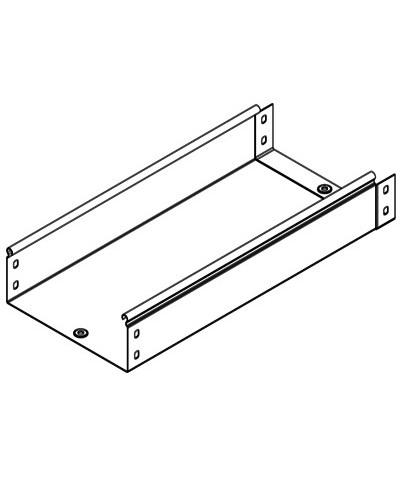 Лоток неперфорированный металлический 200x50x3000 DKC 35024 в Уссурийске Кабельные лотки Pintop.ru