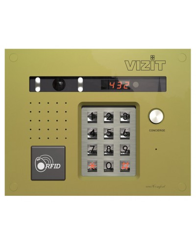 Блок вызова Vizit БВД-432FCBE2 в Уссурийске Многоабонентные устройства Pintop.ru