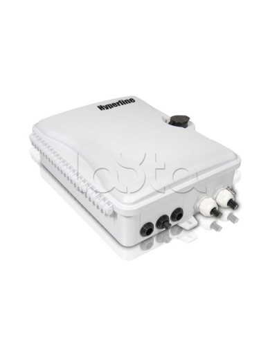 Бокс оптический настенный Hyperline FO-WBI-16A-GY в Уссурийске Кросс оптический Pintop.ru