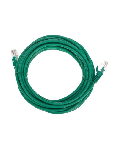 Патч-корд U/UTP, CAT 5e, RJ45-RJ45, 26AWG, LSZH, зеленый, 5м REXANT 02-0106-5 в Уссурийске Патчкорды (медные) Pintop.ru
