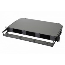 Панель 19'' Q-SLOT, 1U, 3 слота, корпус Eurolan (47C-03-00BL)