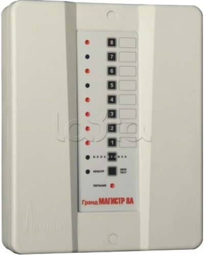 Прибор приемно-контрольный охранно-пожарный немодульного типа Магистраль Гранд МАГИСТР 1А в Уссурийске Приемно-контрольные приборы Pintop.ru