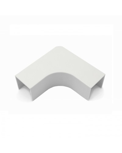 RML20х12,5 Угол 20х12,5мм плоский плавный ст. TIA (10шт) 1кор.=3600шт. Экопласт в Уссурийске Аксессуары для кабель-канала Pintop.ru