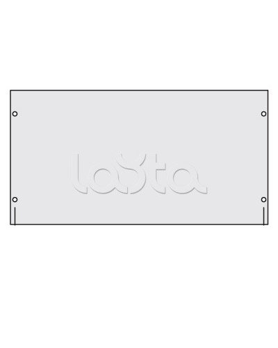 Панель сплошная, 19, высота 7 U, для IT корпусов CQE DKC R5PRK7 в Уссурийске Аксессуары для стоек и шкафов Pintop.ru