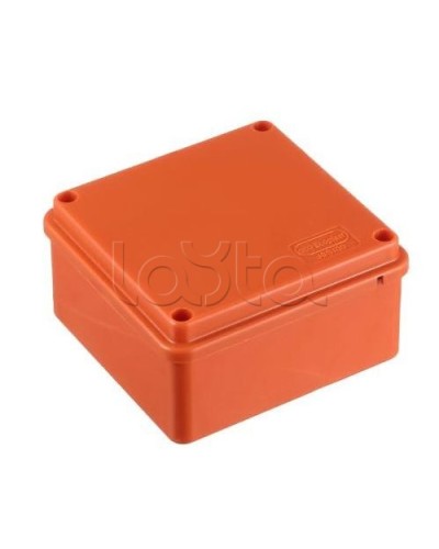 Коробка распределительная без сальников о/п 100х100х55, 6 вых., без галогена Экопласт 44057HF в Уссурийске Распределительные коробки Pintop.ru