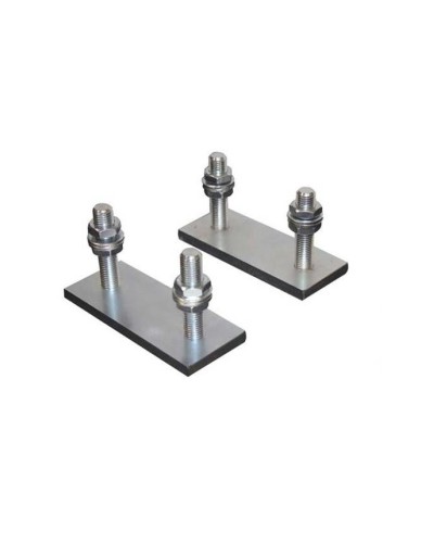 Подставка регулировочная с болтами, комплект для 1 тележки, универсальная для тележек S и M Came PLATE KIT C1 - в Уссурийске Комплектующие для откатных ворот Pintop.ru