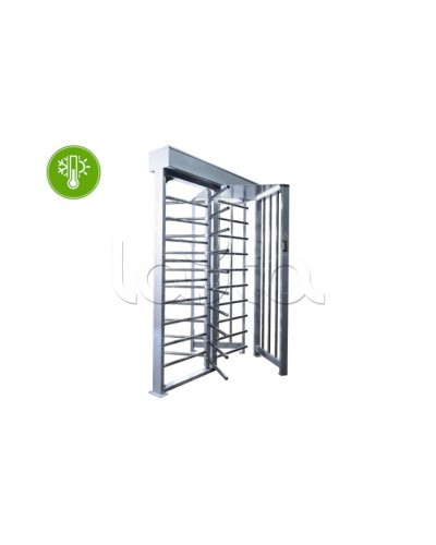 Турникет полноростовой с подогревом 3V RUBEZH STRAZH Model X(i) УХЛ 2.1 OSDP MF (T-1000) в Уссурийске Турникеты Pintop.ru