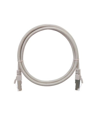 Шнур коммутационный 2хRJ45/8P8C F/UTP кат.5е (1 м) NIKOMAX (NMC-PC4SD55B-010-GY) в Уссурийске Патчкорды (медные) Pintop.ru