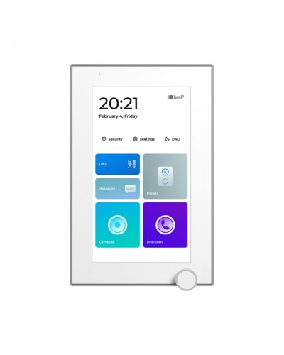 IP-видеомонитор BAS-IP AZ-07LL WHITE в Уссурийске Абонентские видеоустройства Pintop.ru