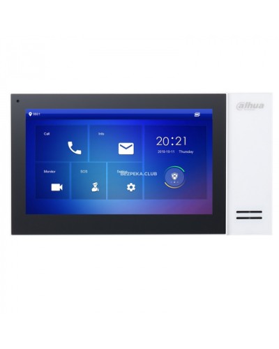 Монитор видеодомофона IP 7 дюймовый Dahua DH-VTH2421FW-P в Уссурийске Абонентские IP устройства Pintop.ru