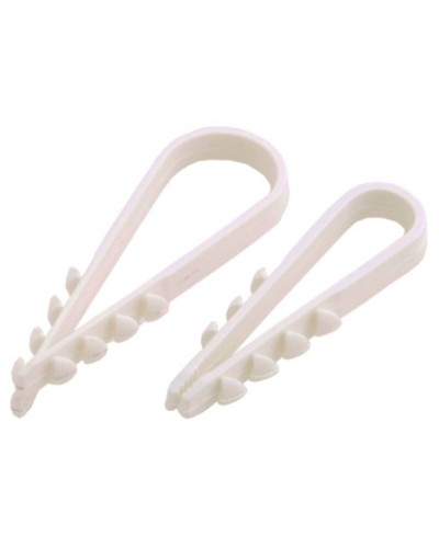 Дюбель хомут 11-18 мм (100 шт/уп) Экопласт 40418 в Уссурийске Стяжки-хомуты Pintop.ru