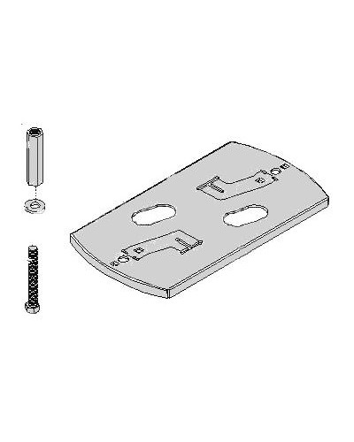 Монтажное основание BX Came 119RIY006 в Уссурийске Запчасти для шлагбаумов и автоматики Pintop.ru