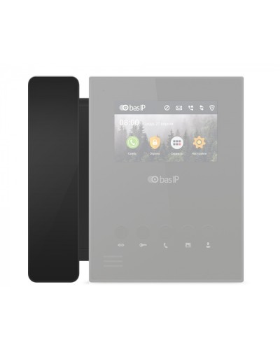 Аудиотрубка дополнительная BAS-IP SP-AU BLACK в Уссурийске Абонентские IP устройства Pintop.ru