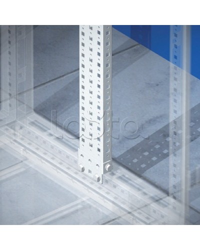 Рейки вертикальные, широкая, для шкафов CQE В=1800мм, 1 упаковка - 2шт. DKC R5PDV18 в Уссурийске Аксессуары для стоек и шкафов Pintop.ru