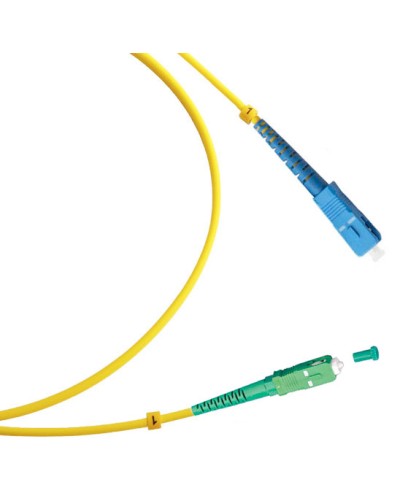 Шнур оптический Cabeus FOP(s)-9-SC/APC-SC/UPC-1m в Уссурийске Патч-корды оптические Pintop.ru