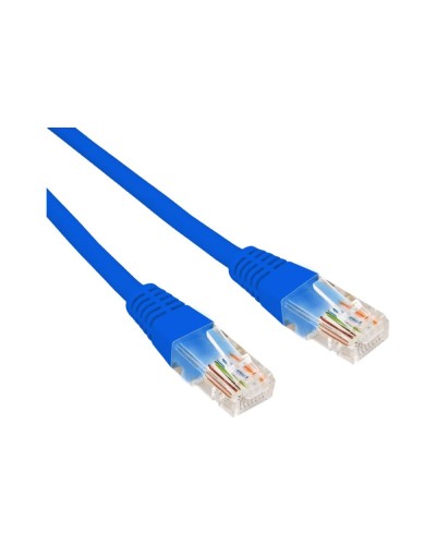Патч-корд U/UTP, CAT 6, RJ45-RJ45, 26AWG, LSZH, синий, 0,3м REXANT 02-0294-03 в Уссурийске Патчкорды (медные) Pintop.ru
