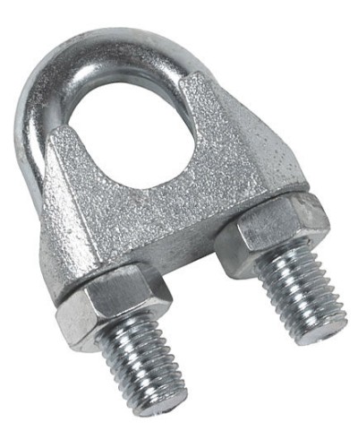 Зажим троса D10 усиленный ПожТехКабель (890-512) в Уссурийске Трос и аксессуары Pintop.ru