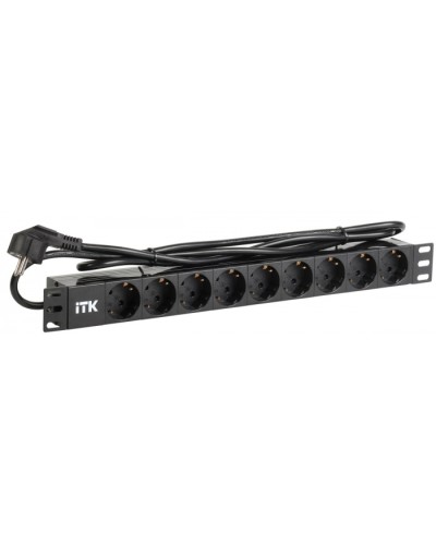 Блок розеток 9 розеток ITK PH22-9D1-P ITK PDU в Уссурийске Блоки розеток Pintop.ru
