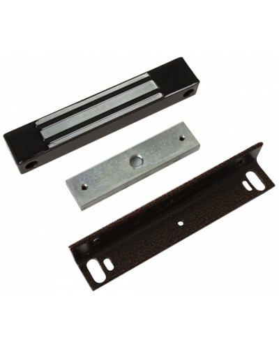 Замок электромагнитный влагозащищенный AccordTec ML-350N KB-2 с уголком (коричневый) в Уссурийске Электромагнитные замки Pintop.ru