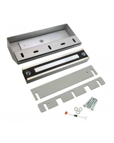 Электромагнитный замок влагозащищённый ALeko ALM-350FT (серый) в Уссурийске Электромагнитные замки Pintop.ru