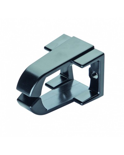 Кольцо пластик, 43 x 65 x 43 мм, черный Eurolan (60A-19-02BL) в Уссурийске Аксессуары для стоек и шкафов Pintop.ru