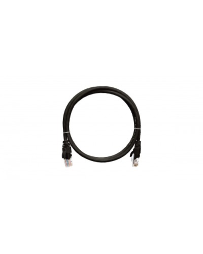 Шнур коммутационный 2хRJ45/8P8C, U/UTP, 4 пары, Кат.5е, LSZH, черный (2м) NIKOMAX NMC-PC4UD55B-020-C-BK в Уссурийске Патчкорды (медные) Pintop.ru