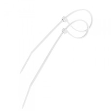 Стяжка 150х3 мм нейлоновая белый (100шт/уп) PROCONNECT 57-0150
