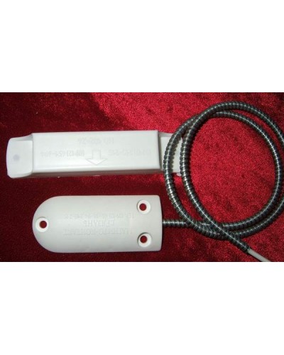 Извещатель охранный точечный магнитоконтактный Магнито-Контакт Змея исп.07 (ИО 102-26) (металлорукав из нержавеющей стали) в Уссурийске Извещатели охранные Pintop.ru