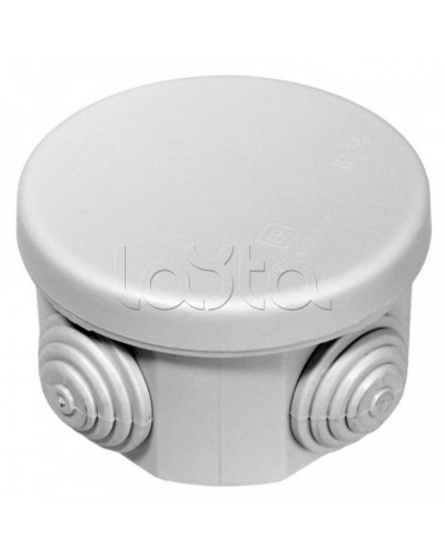 Коробка распределительная для о/п безгалогенная (HF) 65х40 (200шт/кор) Промрукав (40-0100) в Уссурийске Распределительные коробки Pintop.ru