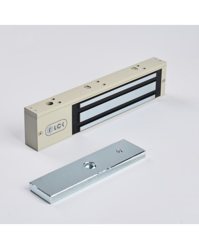 R-Lock RL-EM280-L0G - Электромагнитный замкок, 280кг, DC12/24B, цвет серый, RAL7032 (галечный серый) в Уссурийске Электромагнитные замки Pintop.ru