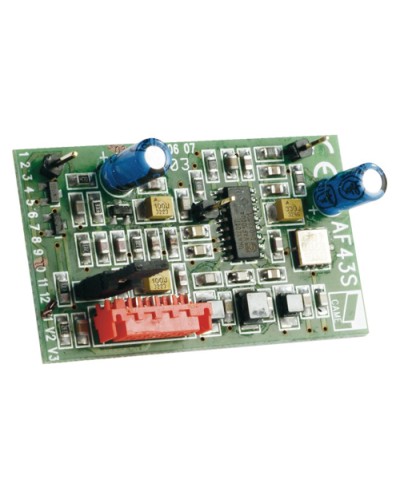 Плата радиоприемника встраиваемая Came 001AF868 в Уссурийске Устройства радиоуправления для шлагбаумов и автоматики Pintop.ru