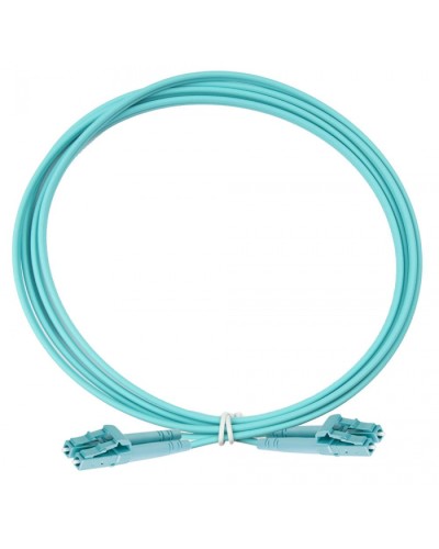 Оптический коммутационный шнур дуплексный, OM3, 2х50/125, LC-LC, 1 м Eurolan (41F-30-LC-LC-01) в Уссурийске Патч-корды и пигтейлы Pintop.ru
