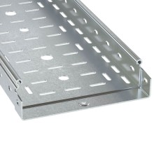 Лоток перфорированный 50х50 L 3000 толщ. 1,2 мм, горячеоцинкованный DKC (3526012HDZ)