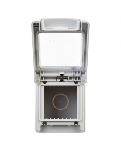 Коробка для настенного монтажа Avanti, IP55, серая, 2 модуля DKC (4403932) в Уссурийске Распределительные коробки Pintop.ru