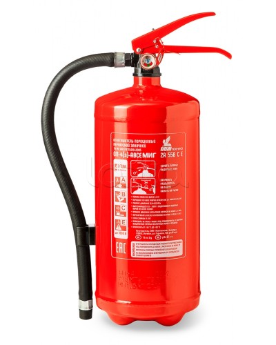 Огнетушитель ПОЖТЕХНИКА ОП-4(з) МИГ (2А, 70В, С, Е) в Уссурийске Огнетушители Pintop.ru