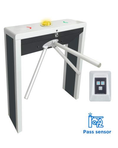 CARDDEX Комплект тумбовой автономной проходной STL-03AEC в Уссурийске Турникеты Pintop.ru