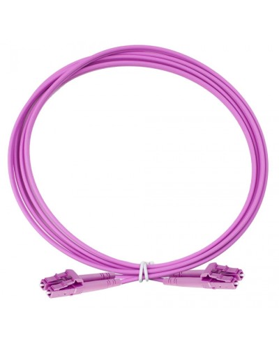 Оптический коммутационный шнур дуплексный, 2х50/125, OM4, LC-LC, 1 м Eurolan (41F-40-LC-LC-01) в Уссурийске Патч-корды и пигтейлы Pintop.ru