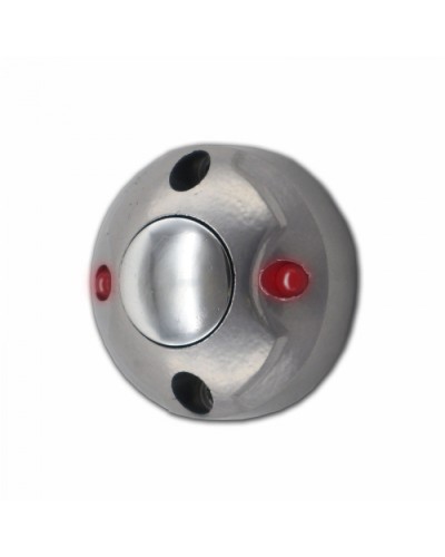 Кнопка выхода Олевс PUSHka никель в Уссурийске Дополнительное оборудование для СКУД Pintop.ru