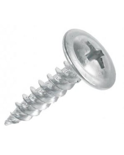 Саморез 4,2х32 с прессшайбой, острый, цинк (500 шт/уп) Промрукав PR08.3649 в Уссурийске Крепеж: Дюбели, шурупы, саморезы Pintop.ru