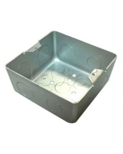 Коробка для люков LUK/1.5BR, LUK/1.5AL в пол, металлическая для заливки в бетон Экопласт 70116 в Уссурийске Системы лючков и колонн Pintop.ru