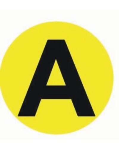 Наклейка B d=20мм EKF PROxima (an-2-9-1) в Уссурийске Аксессуары для стоек и шкафов Pintop.ru