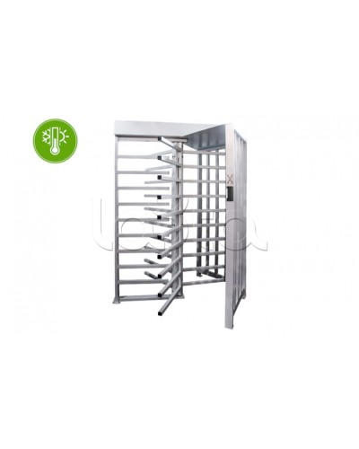 Турникет полноростовой с подогревом 3V RUBEZH STRAZH Model X УХЛ 2.1 OSDP MF (T-1000) в Уссурийске Турникеты Pintop.ru