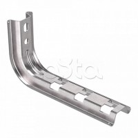 Омега-профиль L-образный (безвинтовой) для проволочного лотка 100 Промрукав (PR16.1089)