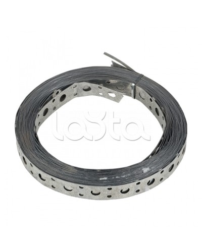 Лента перфорированная монтажная прямая 20х0,55 (25 м) EKF (lpmp20x0.55-25) в Уссурийске Стяжки-хомуты Pintop.ru